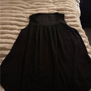 Black Sleeveless Top